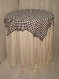 Rental store for 70 X70  OVLY TABLECLTH, BLK WH in Spartanburg SC