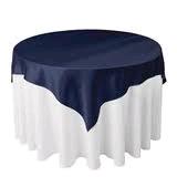 Rental store for 70 x70  OVLY TABLECLTH, NAVY in Spartanburg SC