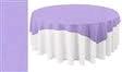 Rental store for 72 X72  OVLY TABLECLTH, LILAC in Spartanburg SC