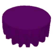 Rental store for 72 X72  OVLY TABLECLTH, VIOLET in Spartanburg SC