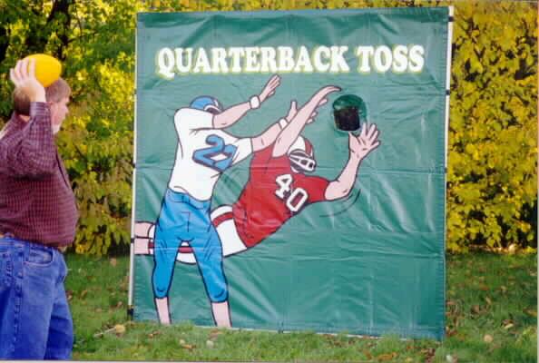 Rental store for QUARTERBACK TOSS GAME in Spartanburg SC