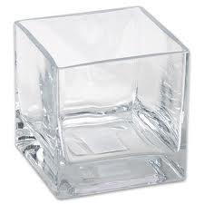 Rental store for VASE, GLASS 4  SQUARE in Spartanburg SC