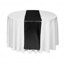 Rental store for TABLE RUNNER, BLACK 12 X96 in Spartanburg SC