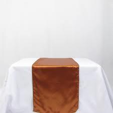 Rental store for TABLE RUNNER, COPPER 12 X96 in Spartanburg SC