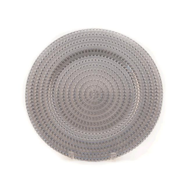 Rental store for CHARGER PLATE, GLASS SILVER ARGENTO in Spartanburg SC