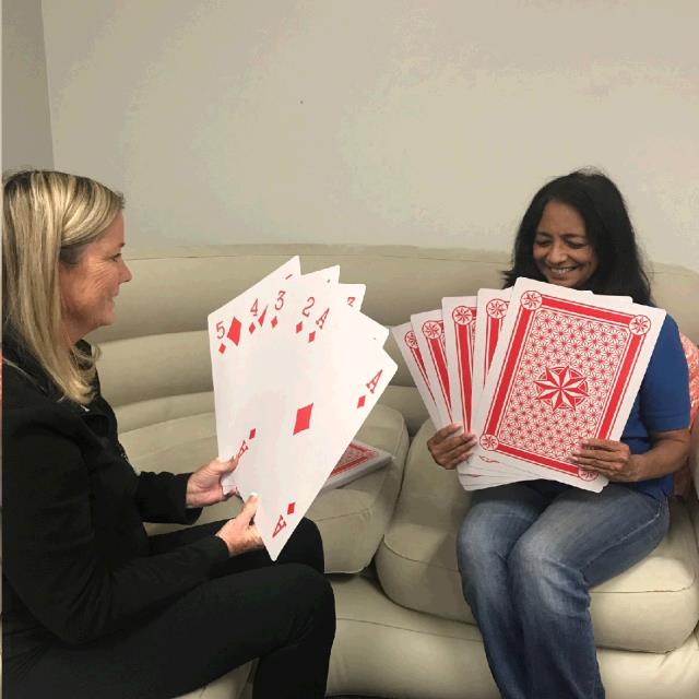 Rental store for GIANT PLAYING CARDS   POKER CARDS GAME in Spartanburg SC