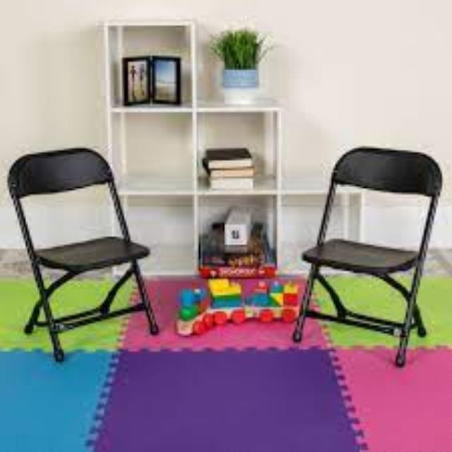 Rental store for CHAIRS CHILDRENS FOLDING BLACK in Spartanburg SC