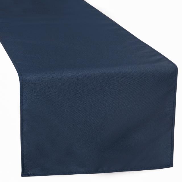 Rental store for TABLE RUNNER NAVY 13 X120 in Spartanburg SC