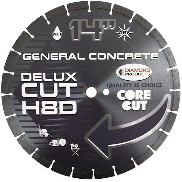 Rental store for 14  DIAMOND WET DRY CONCRETE BLADE in Spartanburg SC