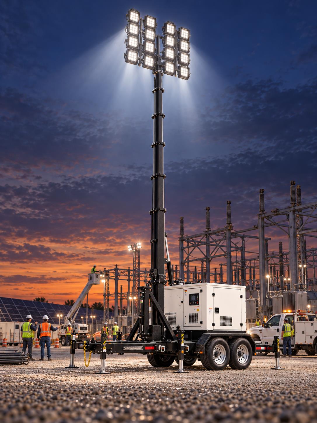 Rental store for LIGHT TOWER TOWABLE 60  1.25M LUMEN 12KW in Spartanburg SC