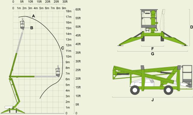 Where to find MAN LIFT, DRIVEABLE RT 50FT BOOM LIFT in Spartanburg